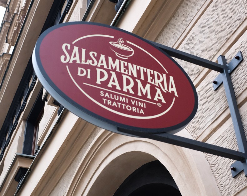 Salsamentaria di Parma v Praze 1, Kozí ulice | Dejsiprostor