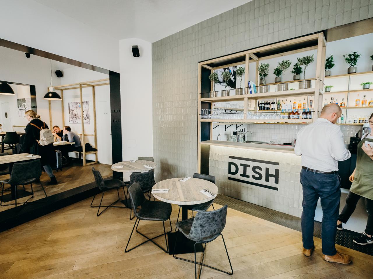 We have found this chic place for the new branch of Dish Burger