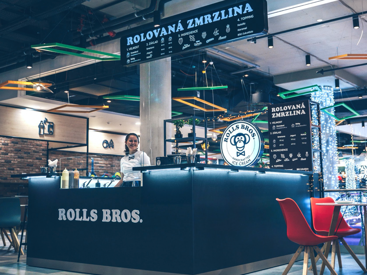 We opened first POP-UP food court in Czech Republic at OC Stromovka