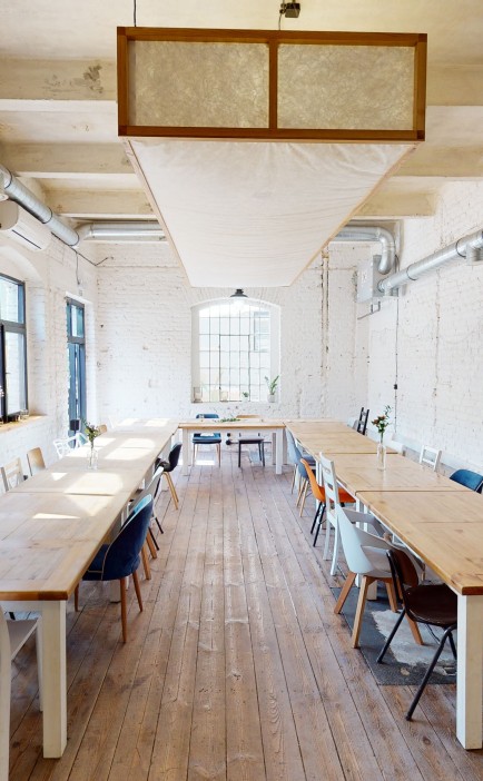 Industrial event space for workshops and cooking classes in Holešovice, Prague 7