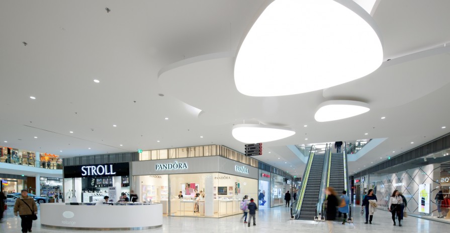 Space for stand / kiosk in the Aupark Hradec Králové shopping center