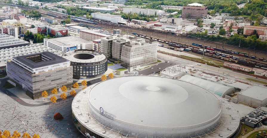 Pronájem nových moderních kanceláří na Harfě - 400 m2 až 2 200 m2