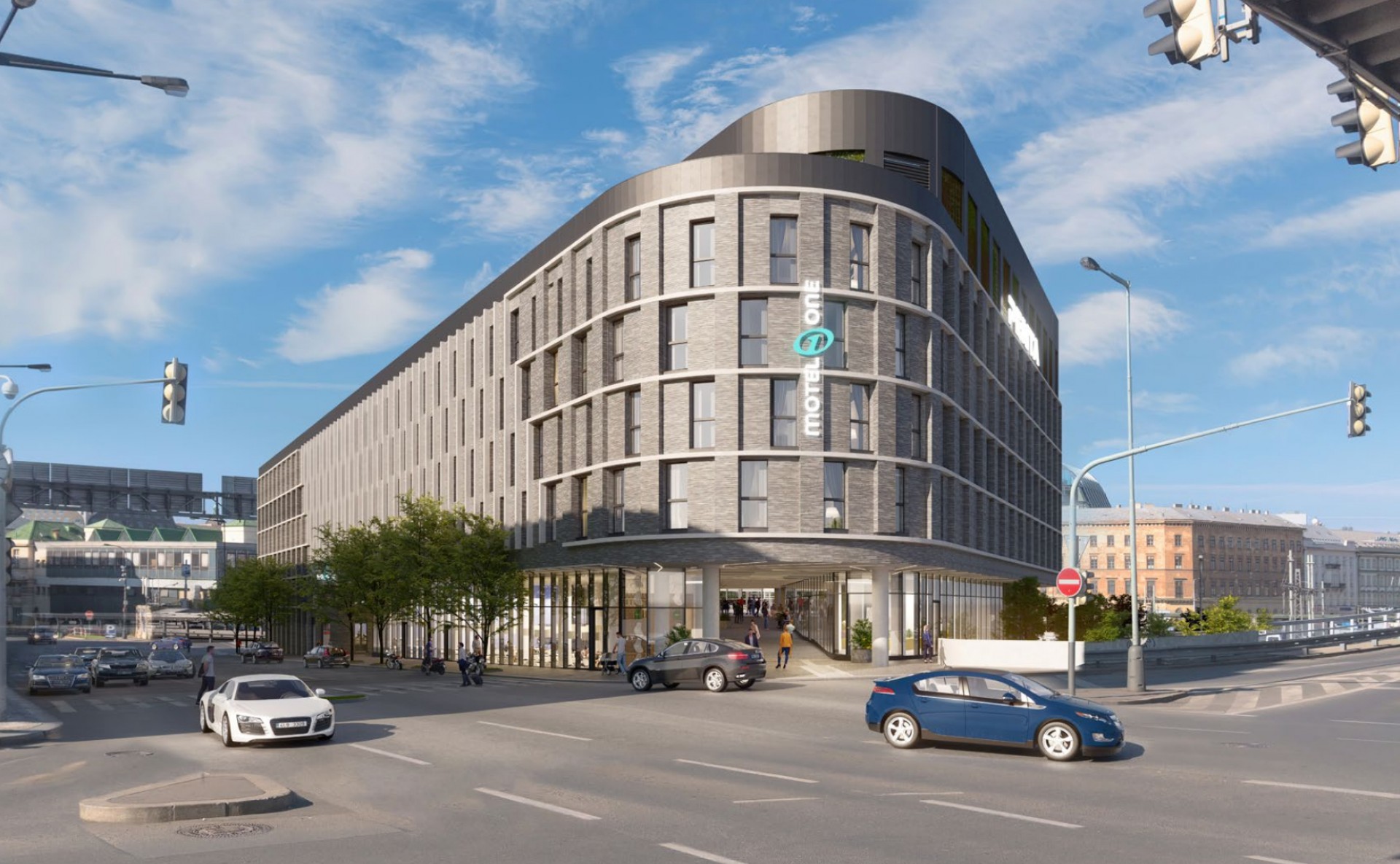 Prostor pro kavárnu Motel One