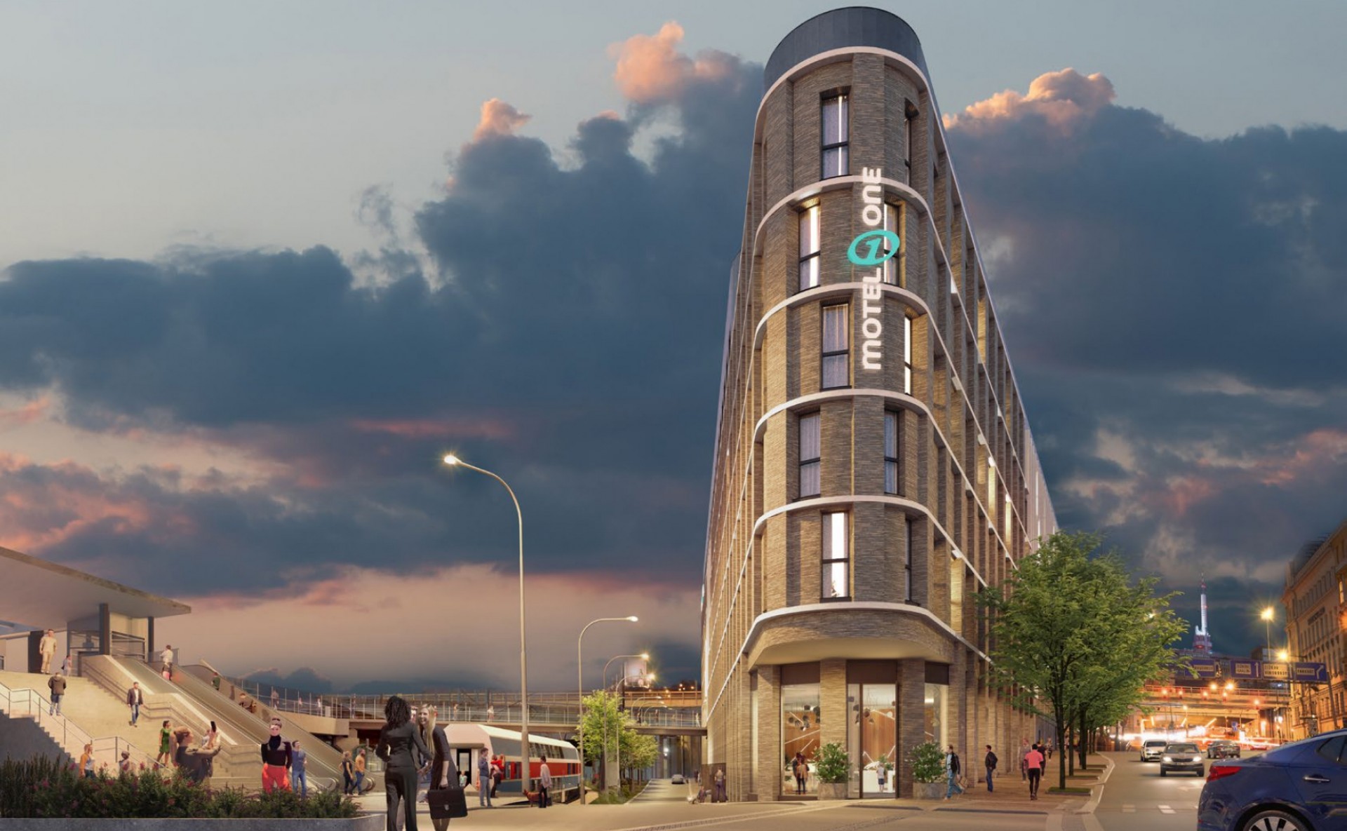 Prostor pro kavárnu Motel One