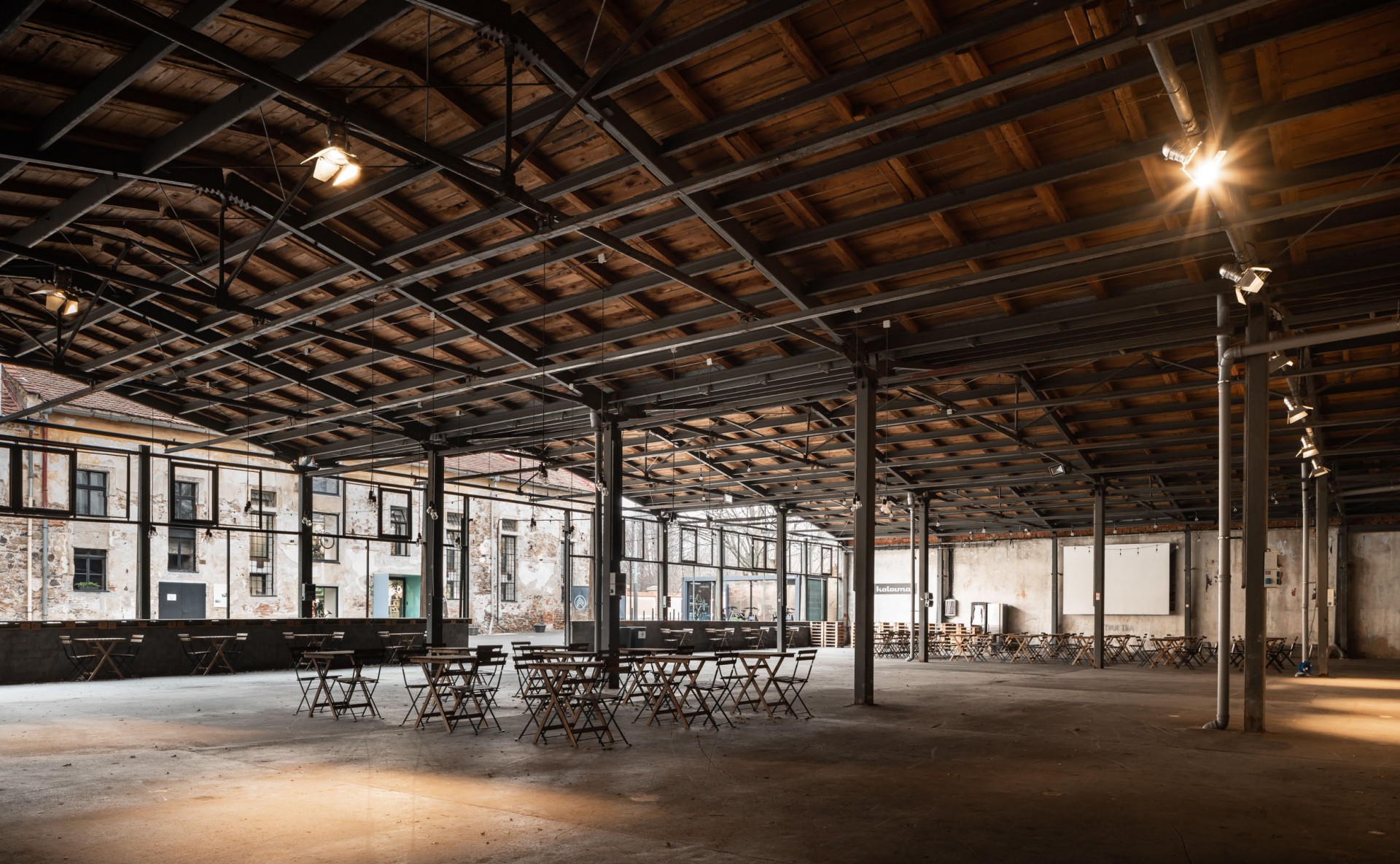 Industrial event space Prague