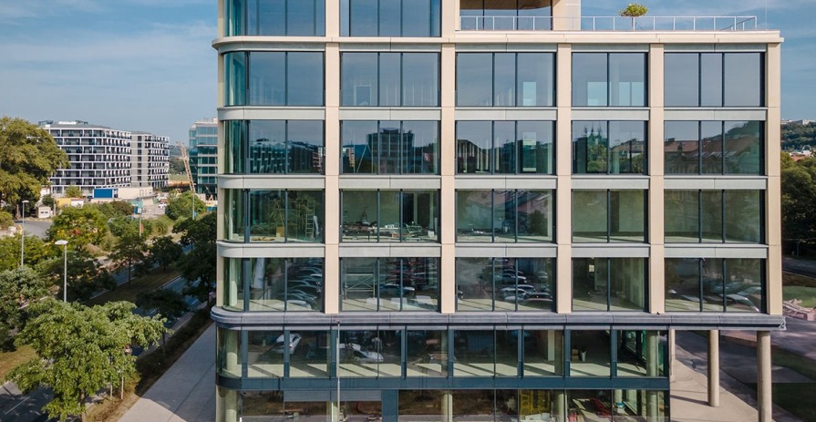 Obchodní prostor 303 m2 v projektu BLOCK Karlín