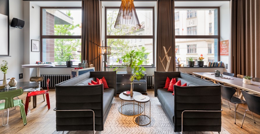 Modern conference event space in Prague 1