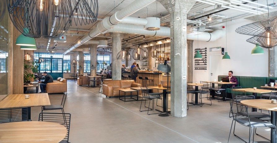 Industrial space Factory Kafe in Vysočany