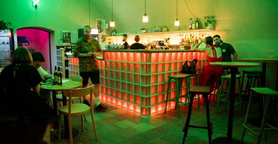 Zvon: A historic venue with cool vibes and its own bar for events on Old Town Square