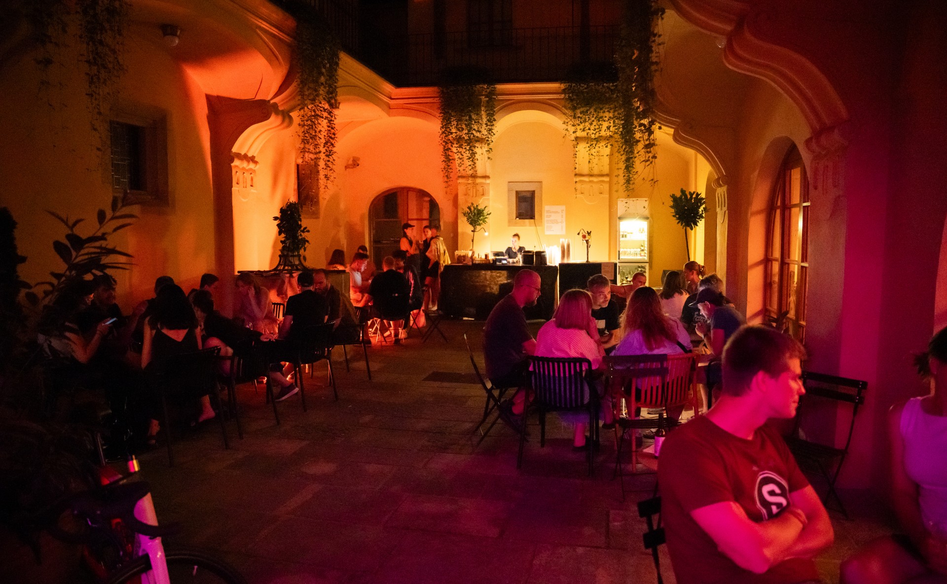 A cool bar in the historic setting of Old Town Square, Prague