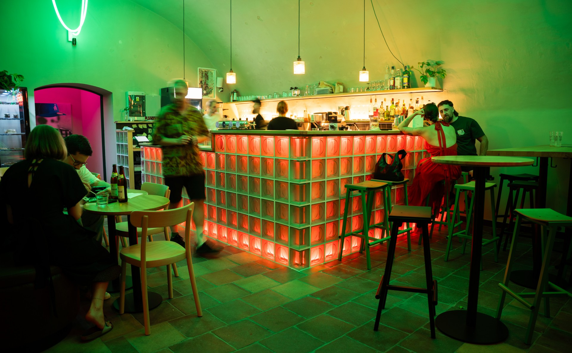 A cool bar in the historic setting of Old Town Square, Prague