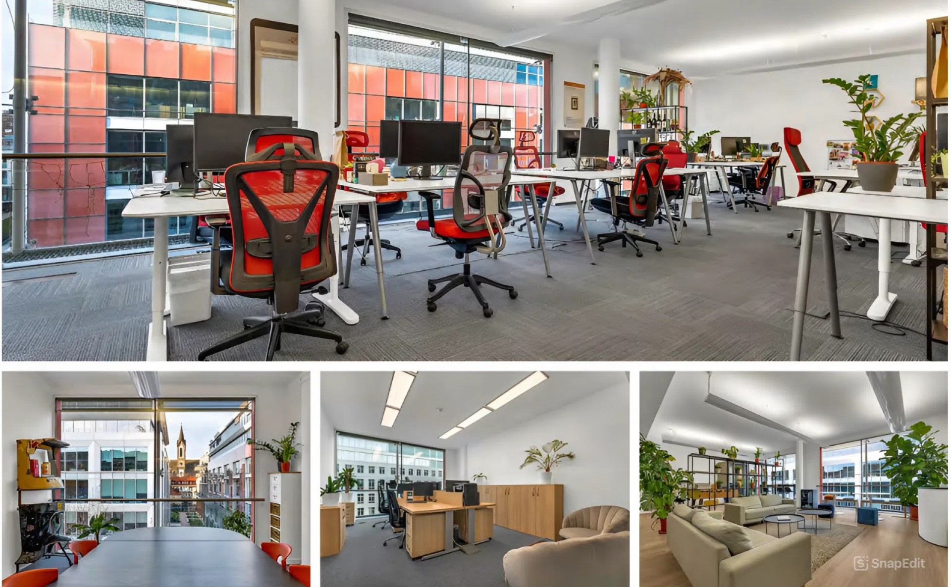 Pronájem kanceláří Corso Karlín, Praha 8