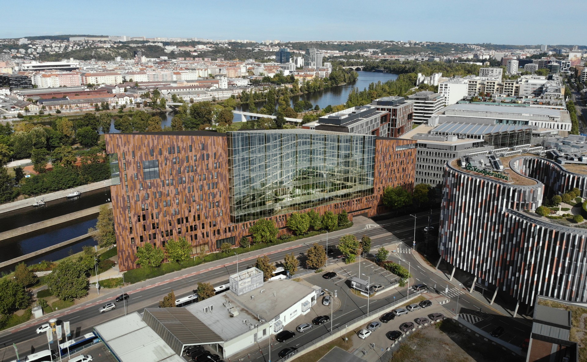 Pronájem kanceláří v Danube House Praha 8