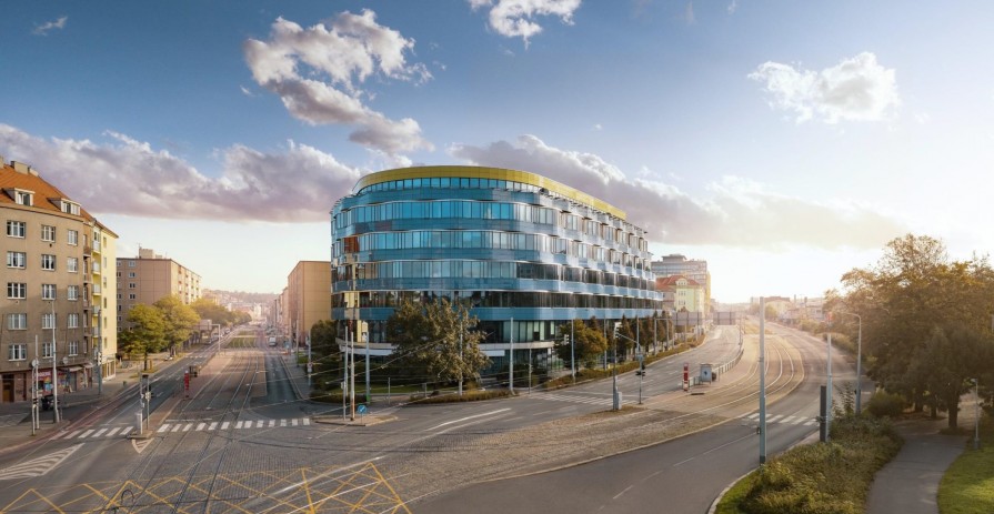 Pronájem kanceláří na Praze 9 v Libni v Balabenka Office Building, 708 m2 a 1642 m2