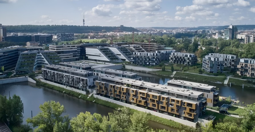 DOCK IN FIVE: Kanceláře k pronájmu na Palmovce v Libni, 330 - 1500 m2