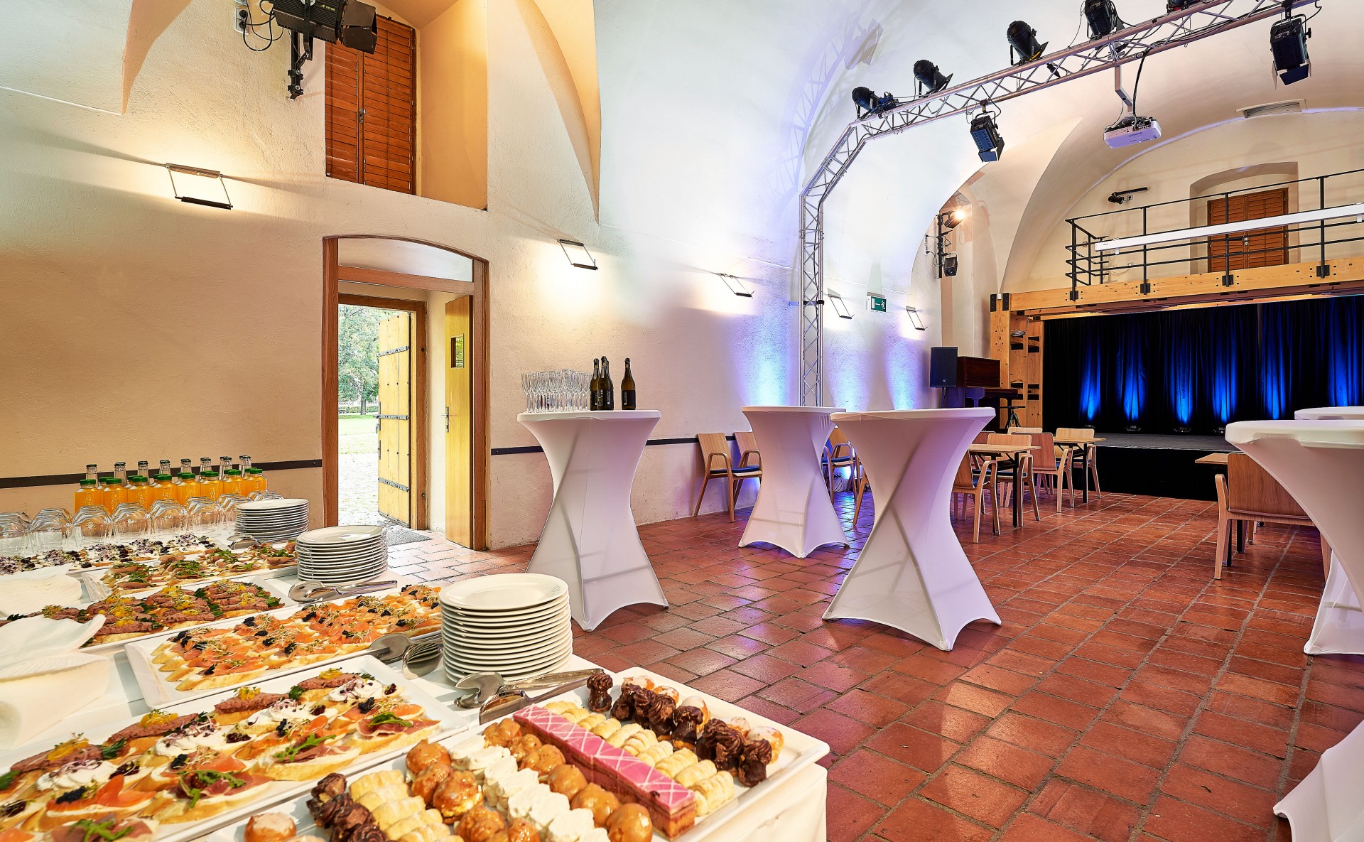 Historický sál na Vyšehradě pro eventy a akce