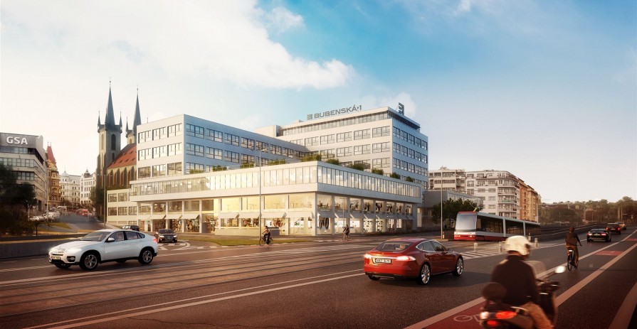 PRONAJATO: Kanceláře k pronájmu ve funkcionalistické ikoně na Bubenské 1