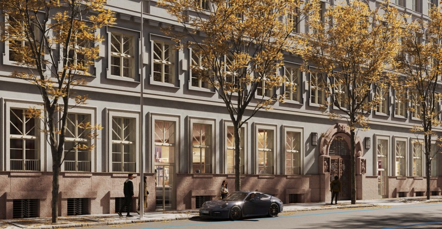 Prostor pro fitness studio nebo pohybové centrum v ikonické budově u Žižkovské věže