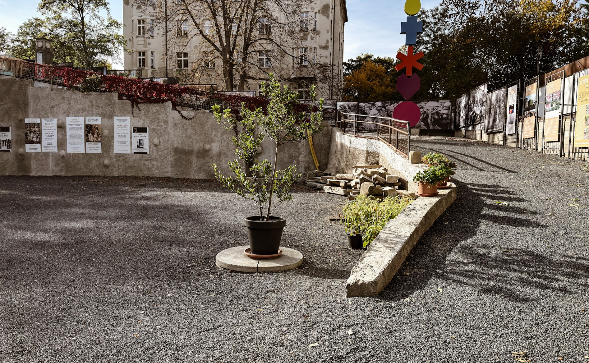 umělecká zahrada pro eventové akce Praha