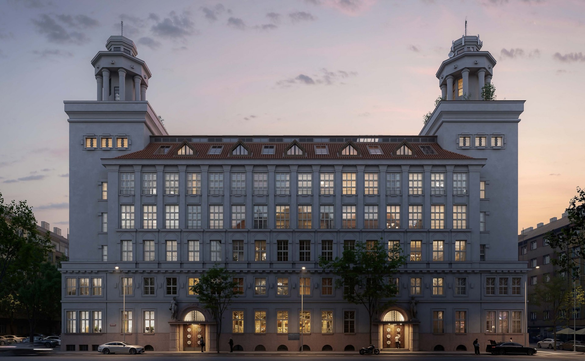 Bývalá Mezinárodní telefonní a telegrafní ústředna