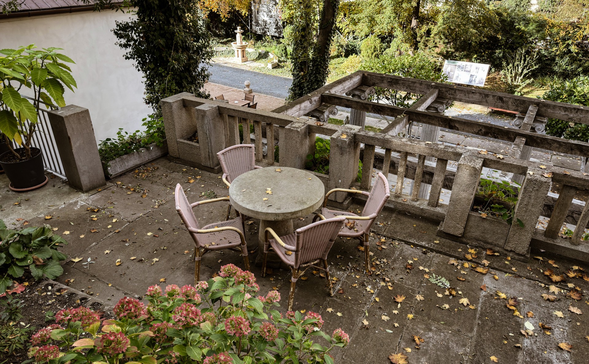 umělecká zahrada pro eventové akce Praha