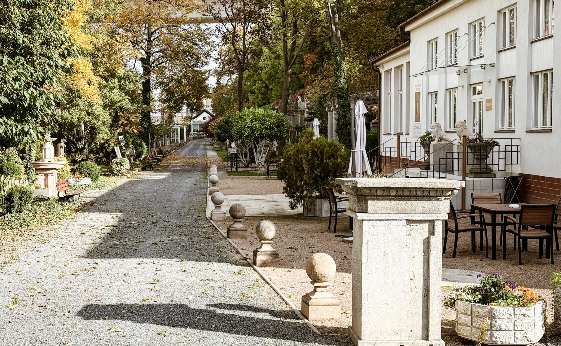 umělecká zahrada pro eventové akce Praha