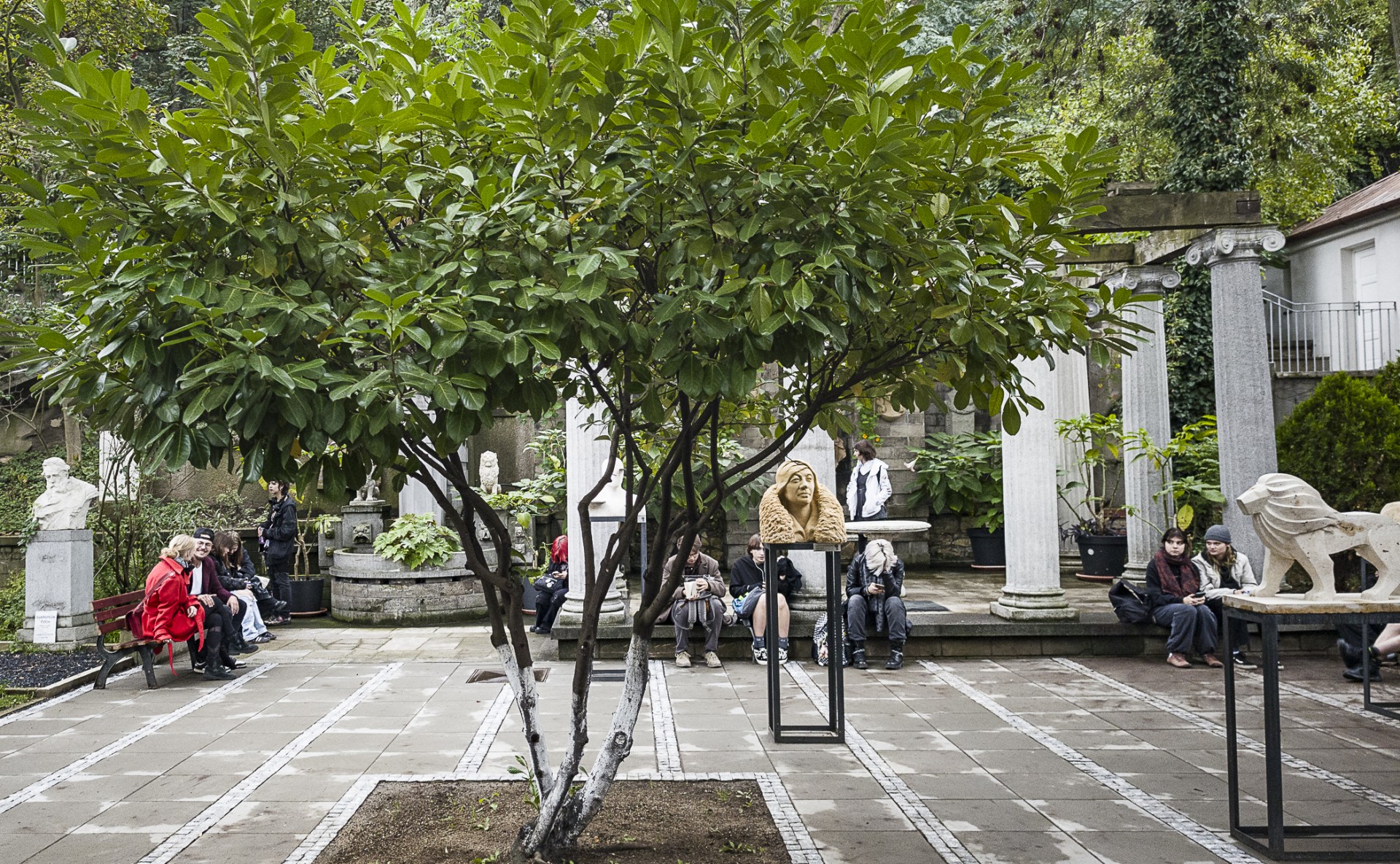 umělecká zahrada pro eventové akce Praha