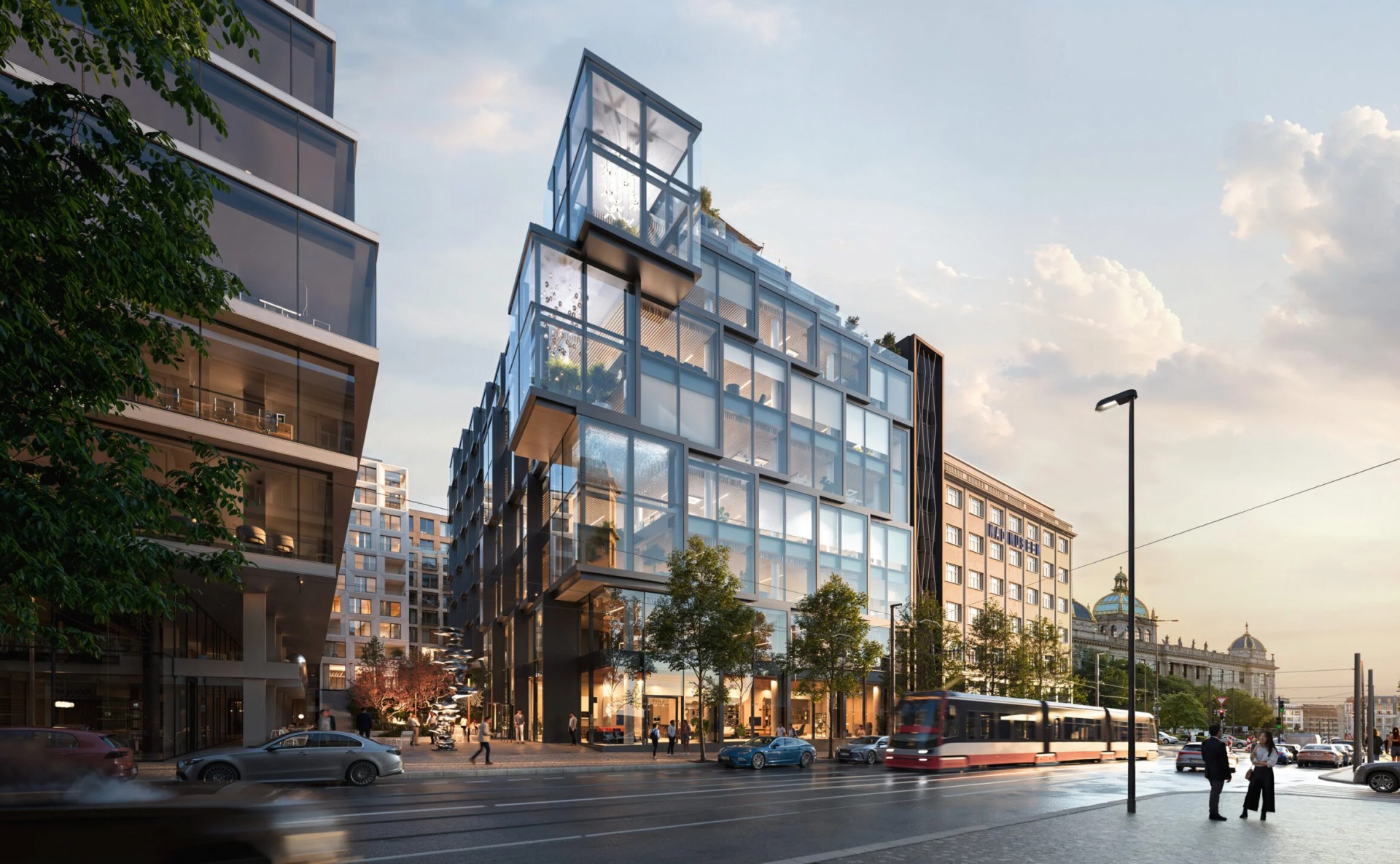 Pronájem kanceláří vinohradská 8, Praha 1