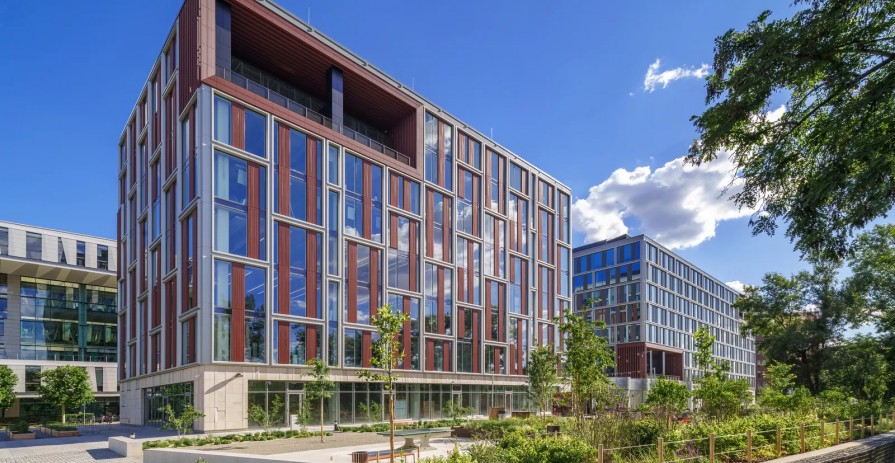 PLNĚ PRONAJATO: Missouri Park: moderní kanceláře k pronájmu v Karlíně