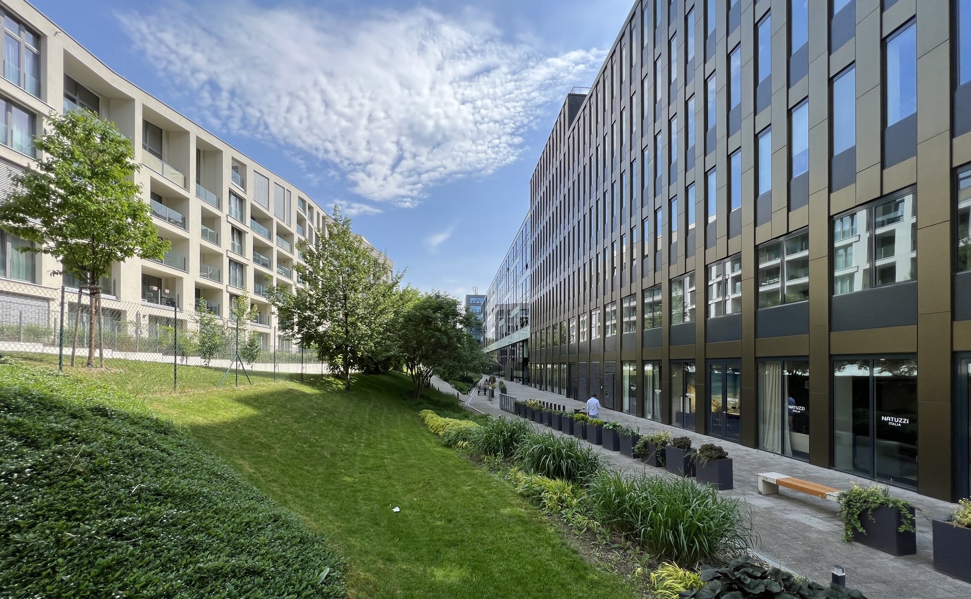 Office Space for Rent – River Garden II & III, Karlín, Prague 8