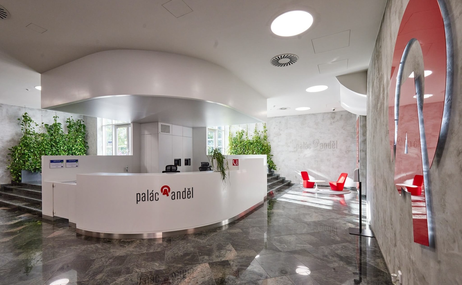 Pronájem reprezentativních kanceláří Palác Anděl, Praha 5