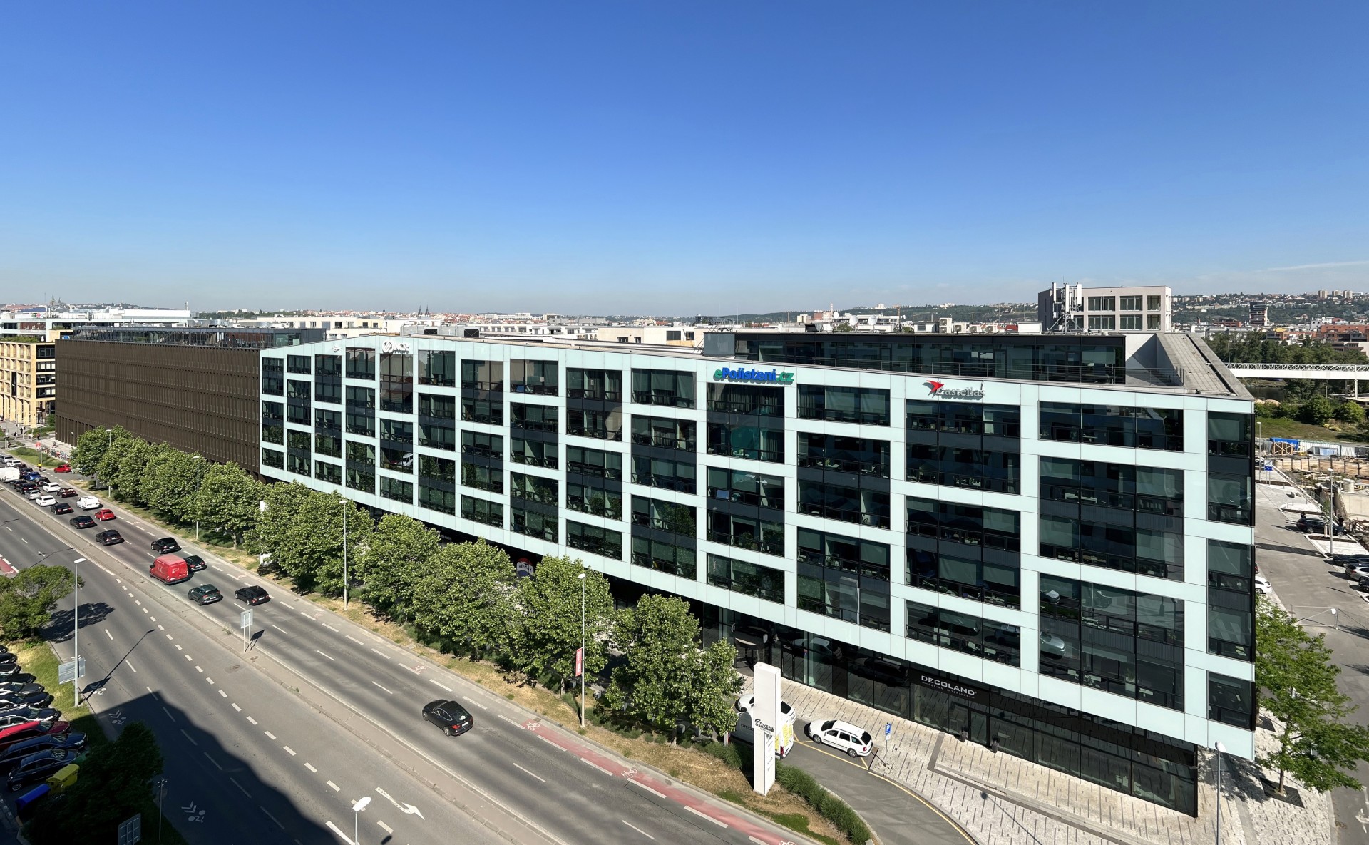 Office Space for Rent – River Garden II & III, Karlín, Prague 8