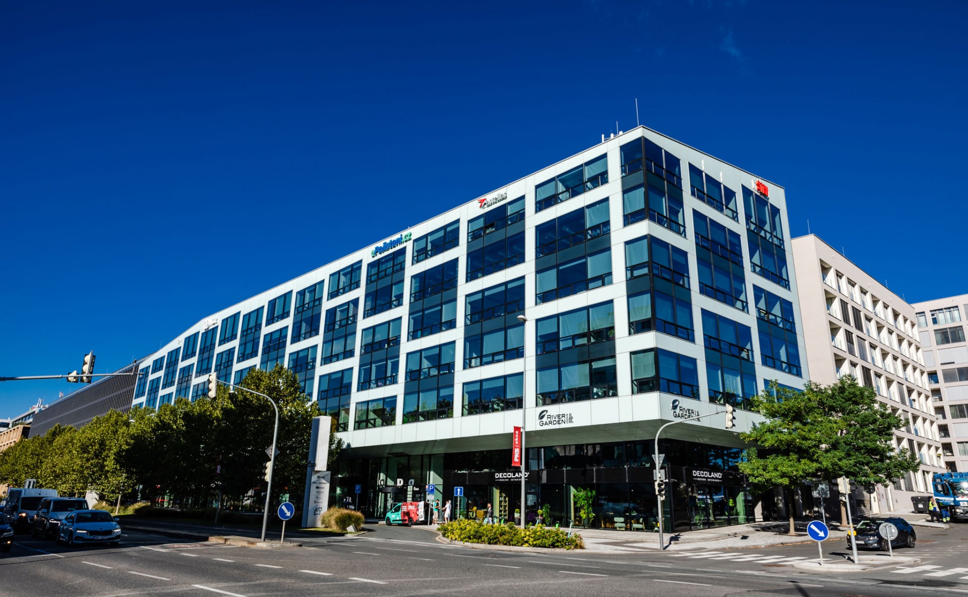 Office Space for Rent – River Garden II & III, Karlín, Prague 8