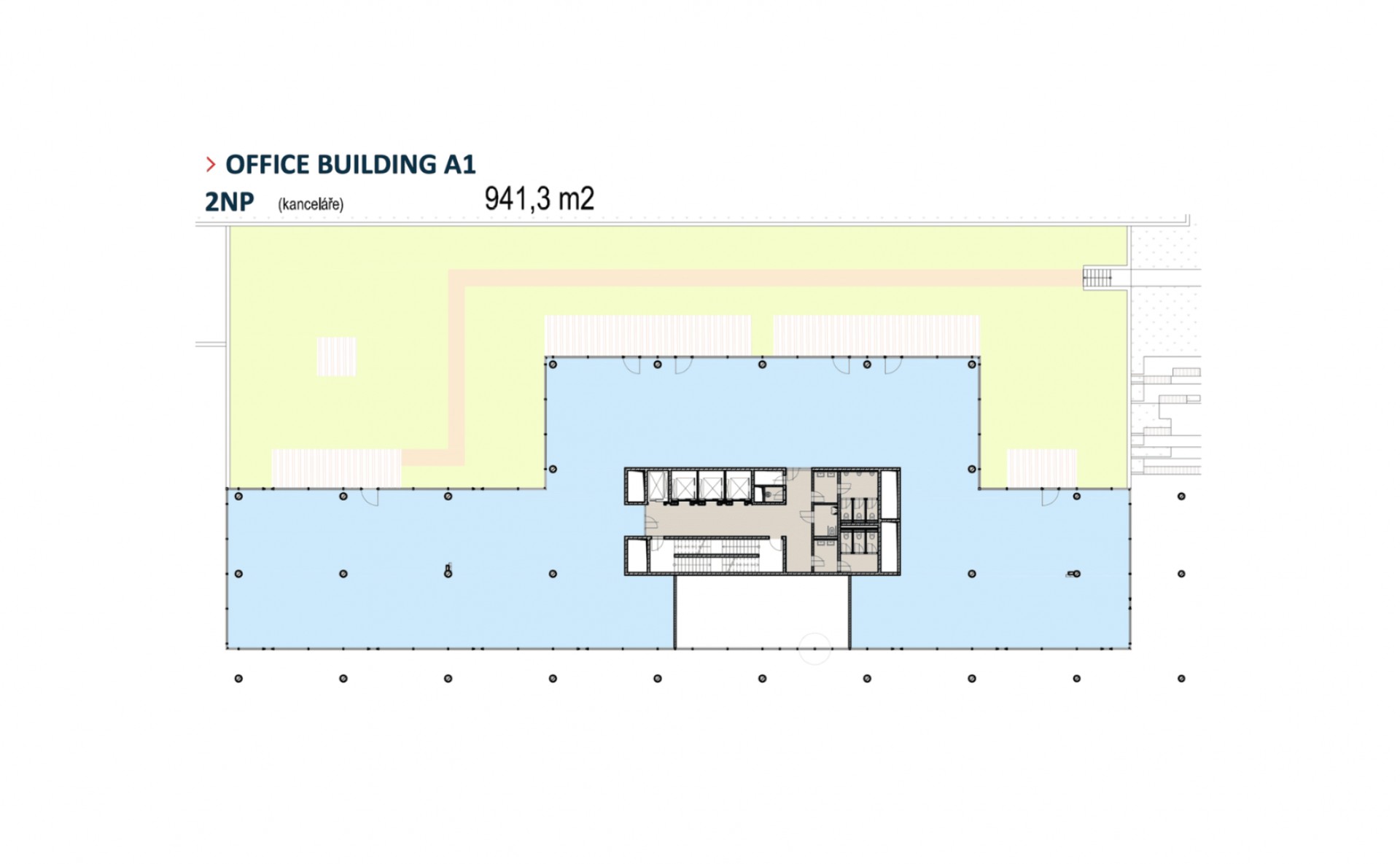 Pronájem kanceláří Praha 8 Rohan City Arché
