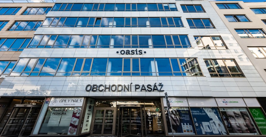 Oasis Florenc: Podnájem kanceláří na Sokolovské