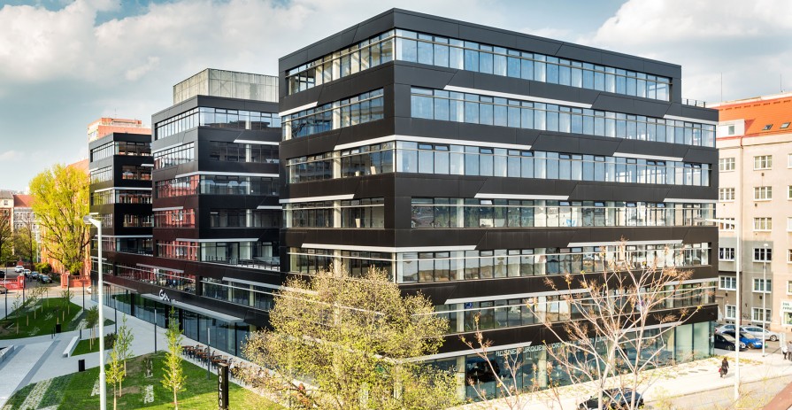 ArtGen Office Gallery: Completely Furnished Offices for Rent in the Gen Building, Holešovice