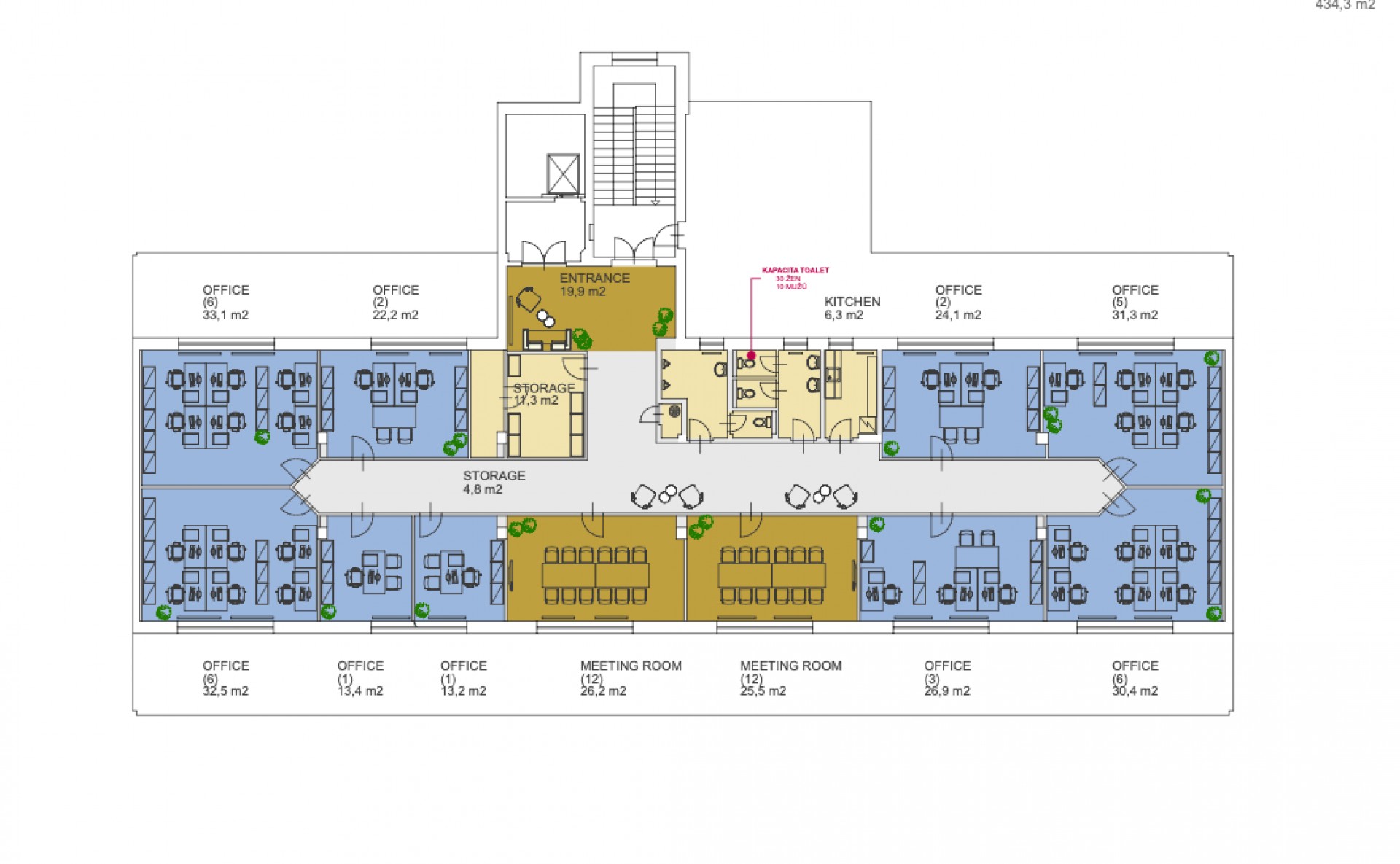 Office Space for Rent – Libeňský Pivovar, Prague 8