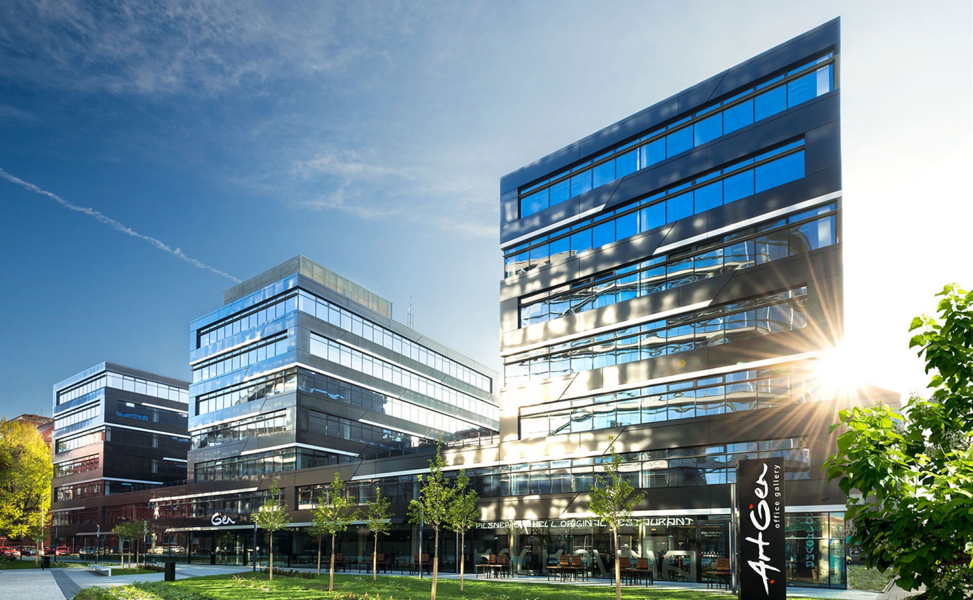 Office Space for Lease – ArtGen, GEN Building, Prague 7 Holešovice