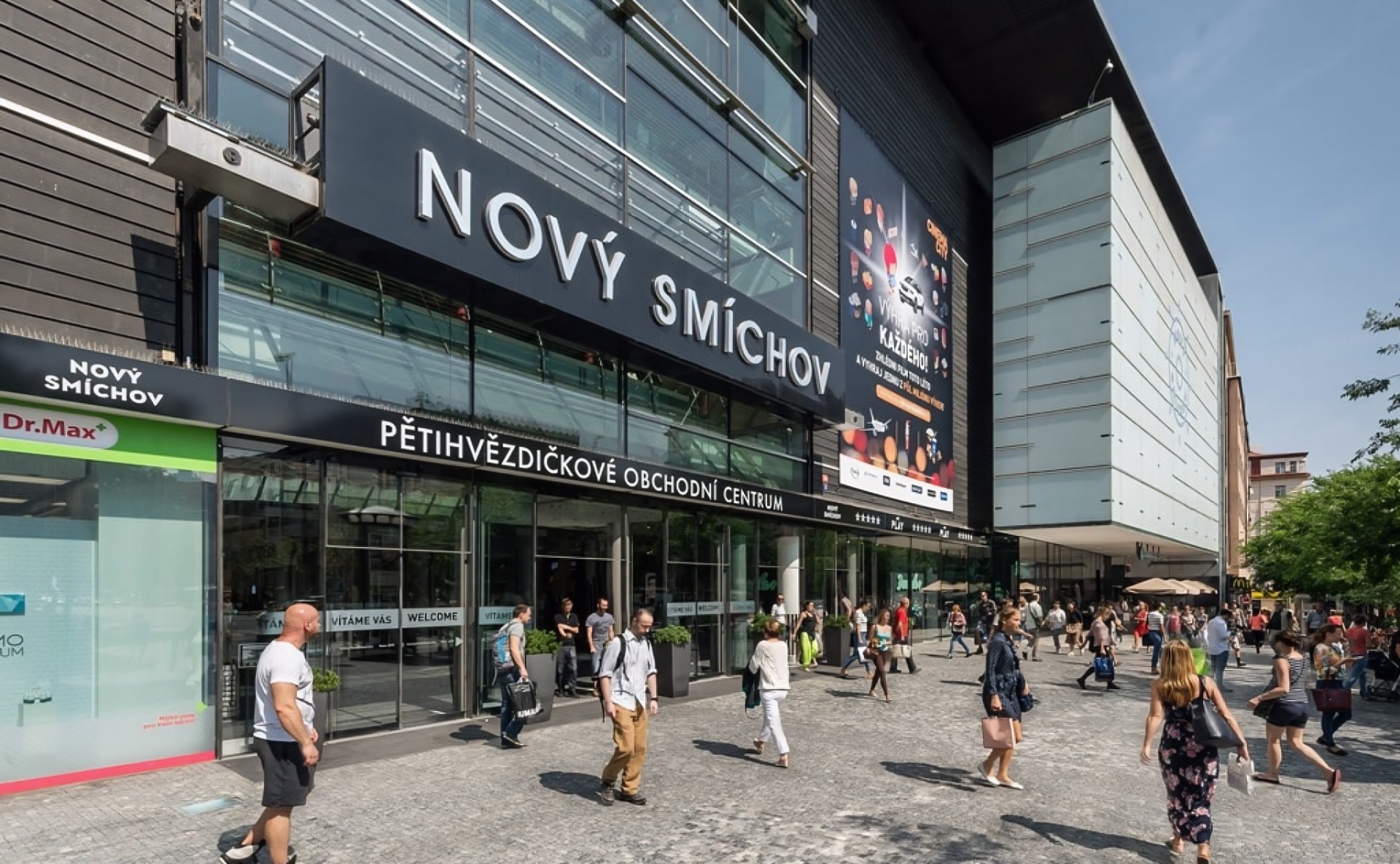 Stánek v OC Nový Smíchov pronájem