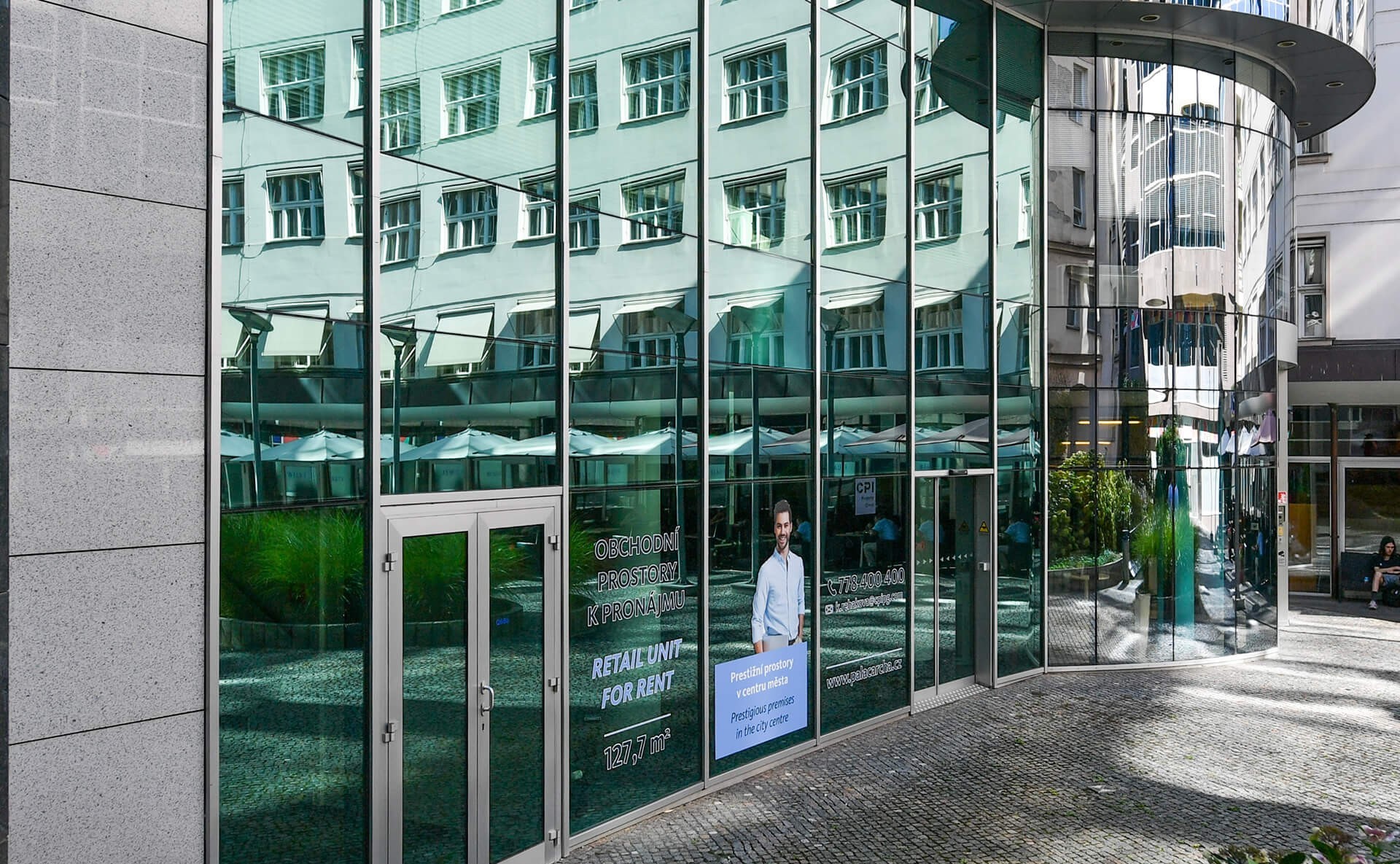 Lease of Retail Space – Archa Palace, Na Poříčí, Prague 1