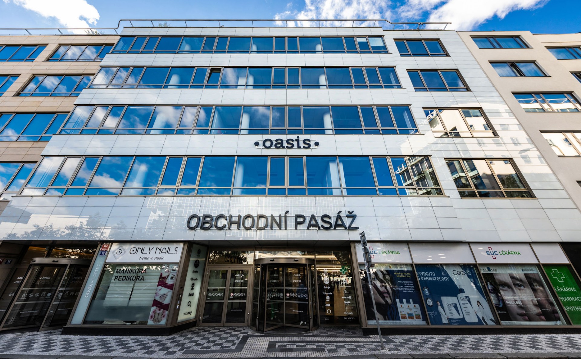 Podnájem kanceláře Oasis Florenc Praha 8