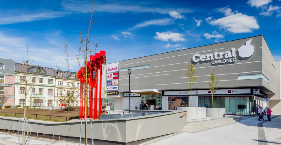 Lease of Retail Units in Central Jablonec Shopping Centre