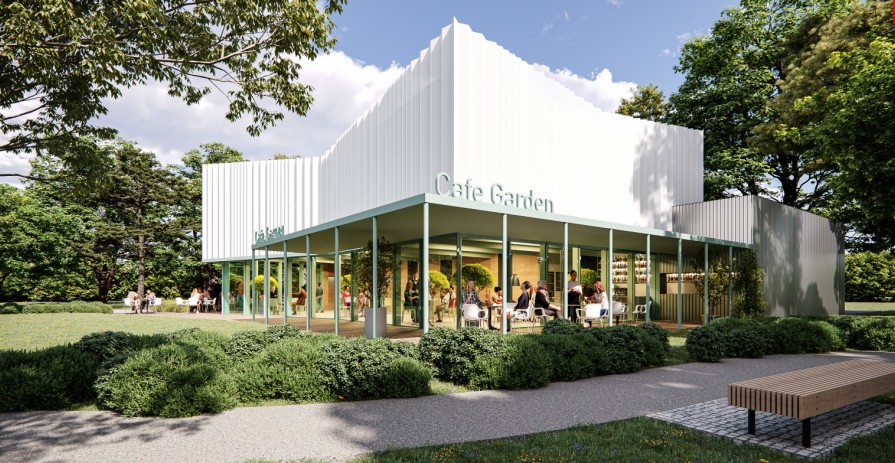Operation for the newly emerging Café Garden in Olomouc – Neředín, scheduled for completion at the turn of 2026/2027