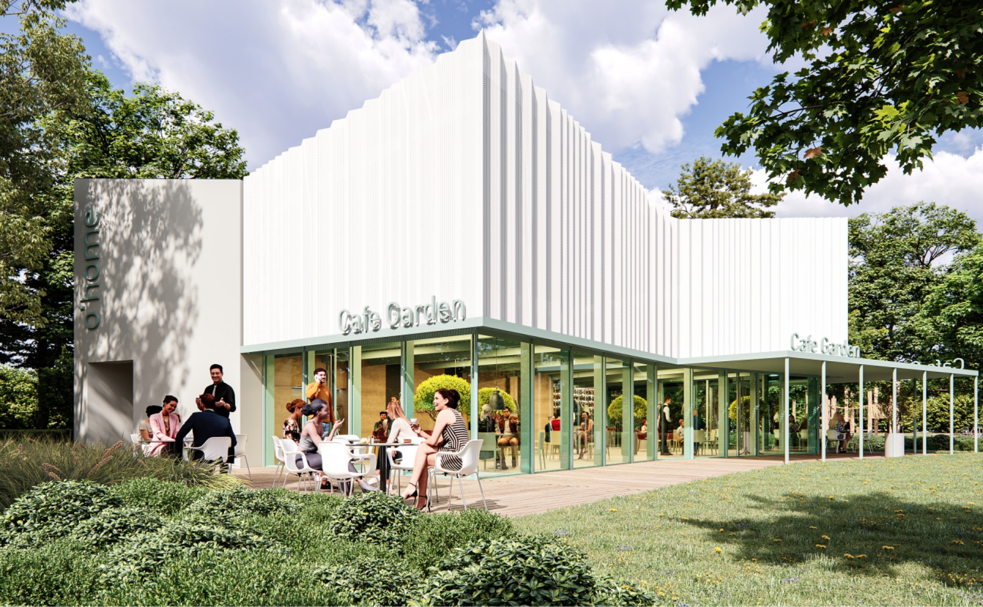 Operation / Lease of Café Garden, Olomouc–Neředín