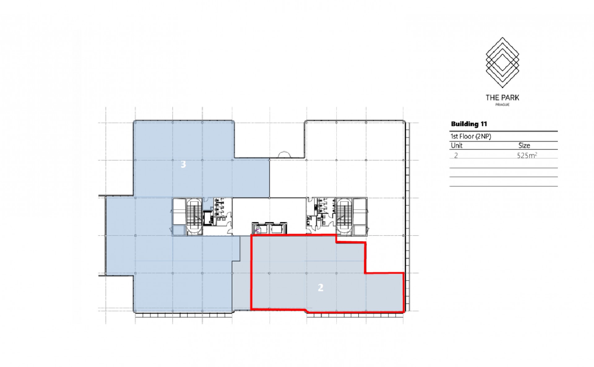 The Park pronájem kanceláří v moderním kampusu Praha 4 Chodov