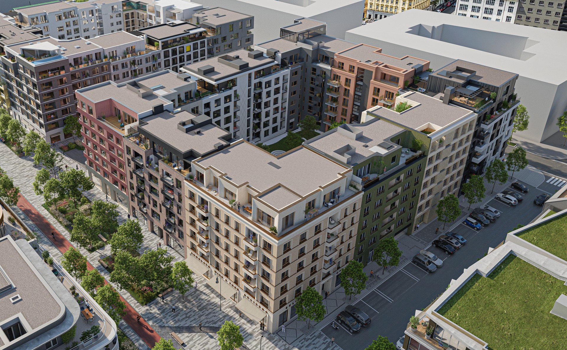 Pronájem obchodních prostor Smíchov City SM7 Praha  5