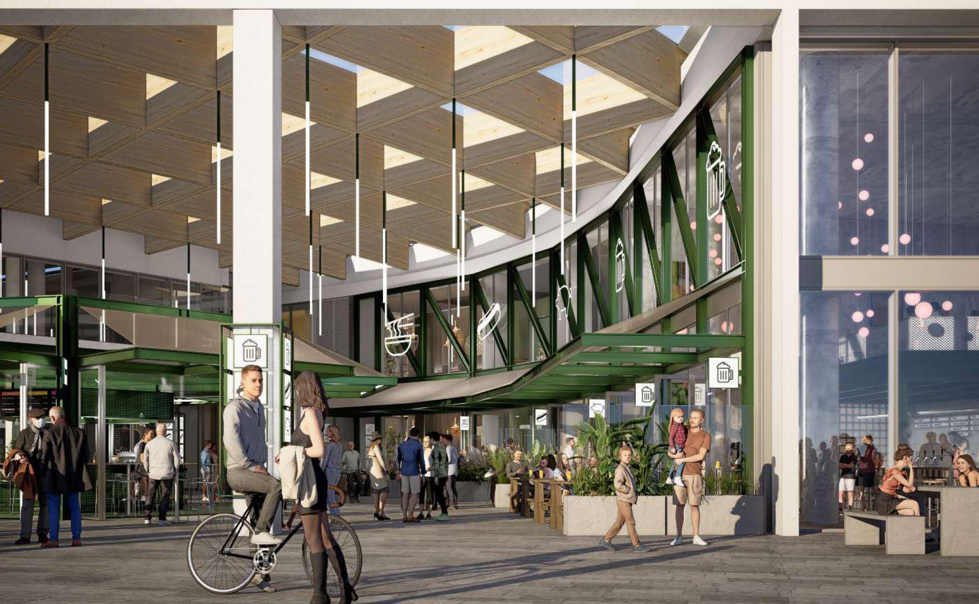 Prostory pro maloobchodní prodejnu ve Smíchovské tržnici Praha 5