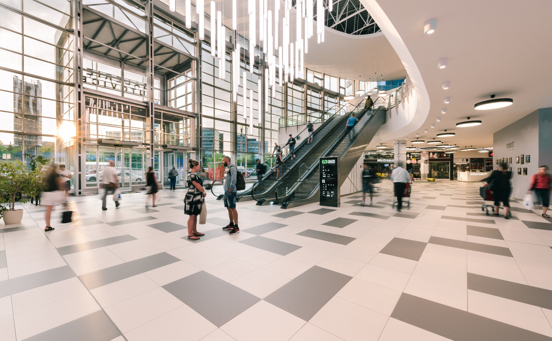 Lease of Retail Unit / Kiosk – OC Galerie Butovice, Prague 5