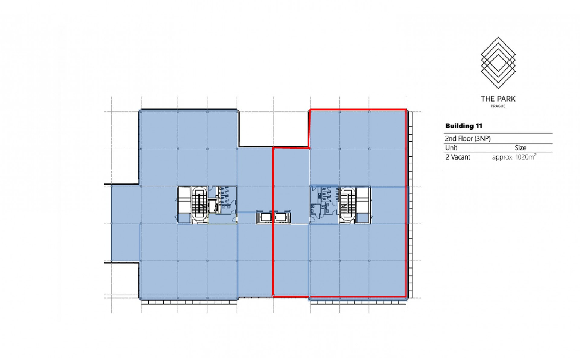 The Park pronájem kanceláří v moderním kampusu Praha 4 Chodov