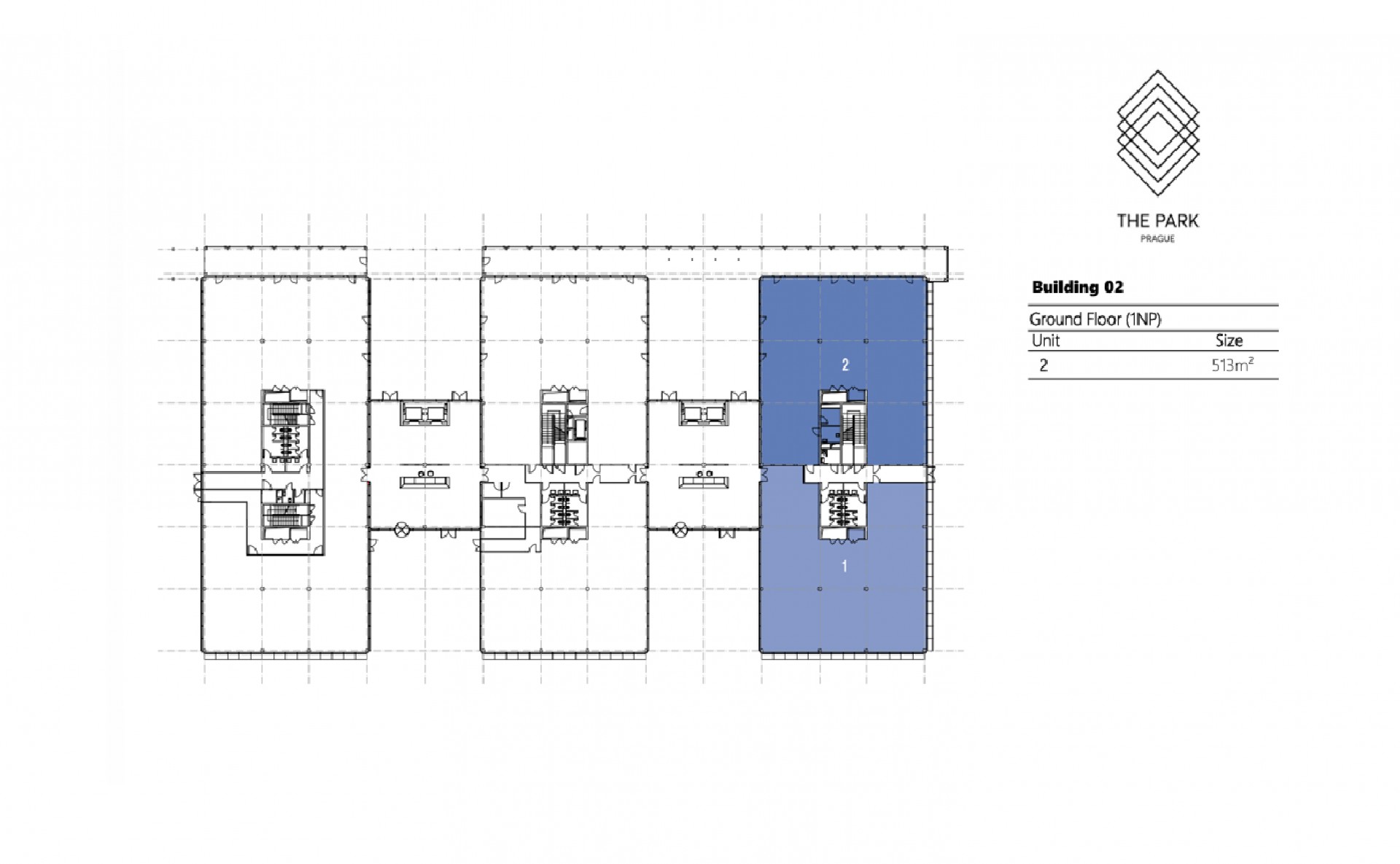 The Park pronájem kanceláří v moderním kampusu Praha 4 Chodov